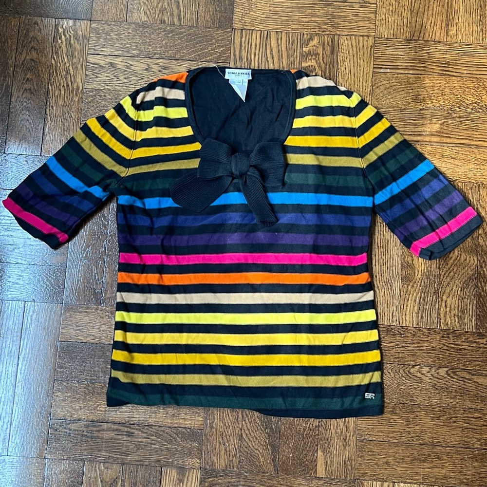 Rainbow Stripe Top
